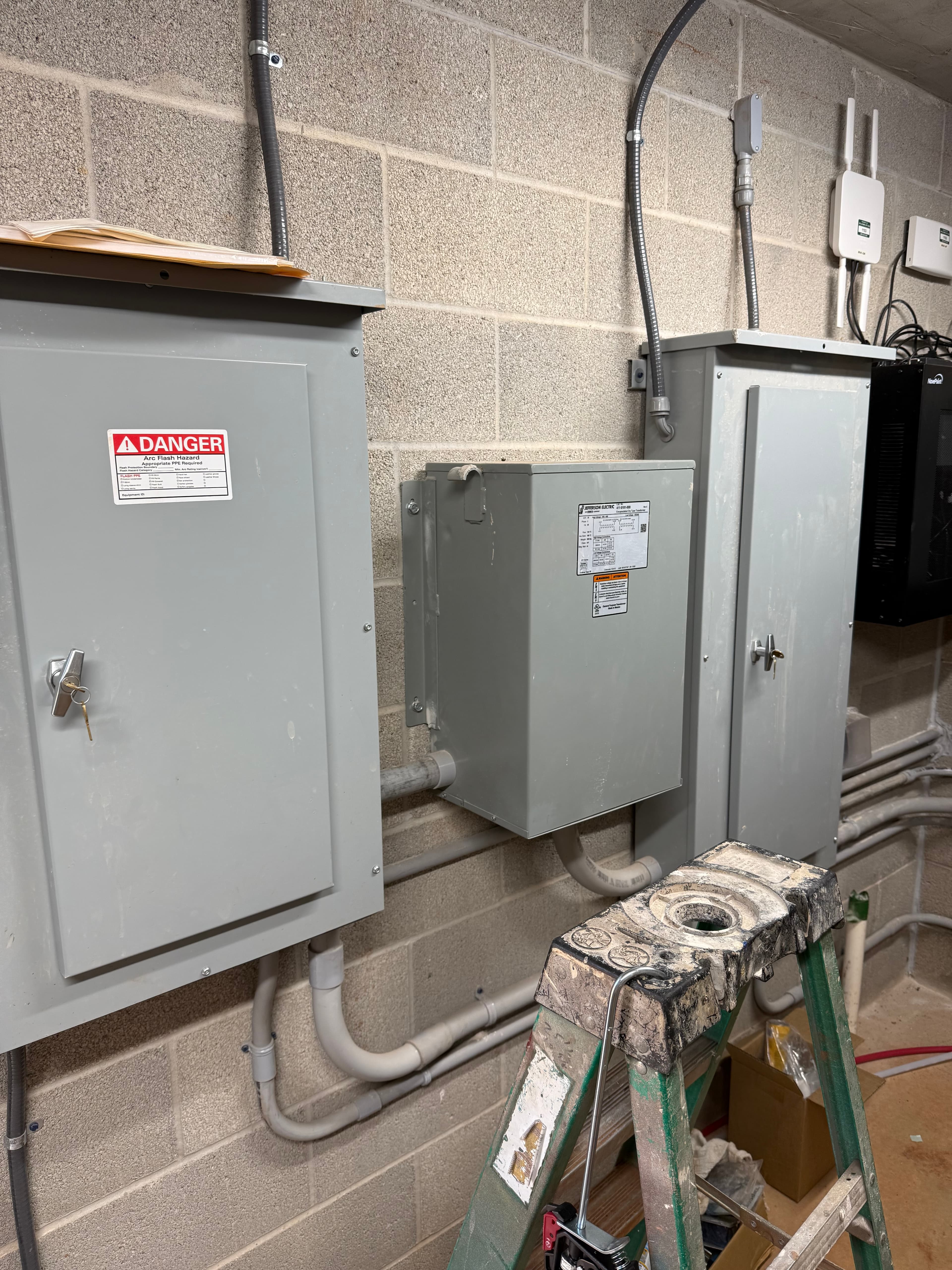 Panel and wiring work